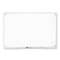 QUARTET MFG. iQTotal Erase Board, 36 x 23, White, Clear Frame