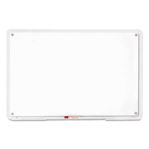 QUARTET MFG. iQTotal Erase Board, 36 x 23, White, Clear Frame