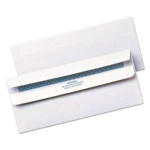 QUALITY PARK PRODUCTS Redi-Seal Envelope, Security, #10, White, 500/Box