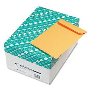 QUALITY PARK PRODUCTS Catalog Envelope, 6 1/2 x 9 1/2, Brown Kraft, 500/Box