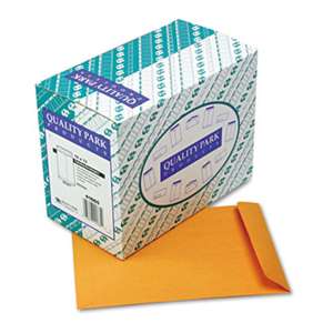 QUALITY PARK PRODUCTS Catalog Envelope, 10 x 13, Brown Kraft, 250/Box
