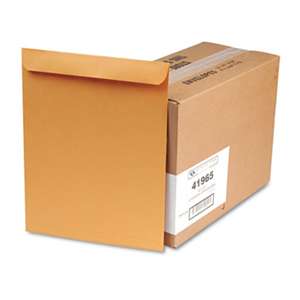 QUALITY PARK PRODUCTS Catalog Envelope, 12 x 15 1/2, Brown Kraft, 250/Box