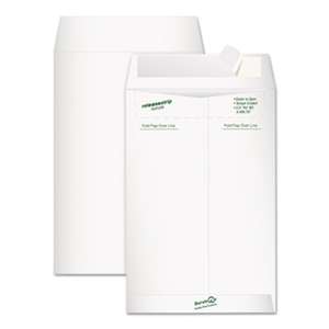 QUALITY PARK PRODUCTS Tyvek Mailer, Side Seam, 6 x 9, White, 20/Pack