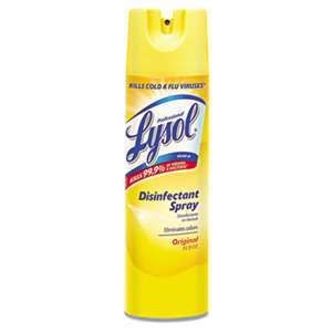 RECKITT BENCKISER Disinfectant Spray, Original Scent, 19 oz Aerosol Can