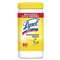 LYSOL Brand 77182EA Disinfecting Wet Wipes, Lemon and Lime Blossom 7 x 8, 80/Canister