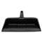 RUBBERMAID COMMERCIAL PROD. Heavy-Duty Dustpan, 8 1/4" w, Polypropylene, Charcoal