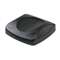 RUBBERMAID COMMERCIAL PROD. Swing Top Lid for Untouchable Recycling Center, 16" Square, Black