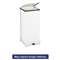 RUBBERMAID COMMERCIAL PROD. Defenders Biohazard Step Can, Square, Steel, 24gal, White