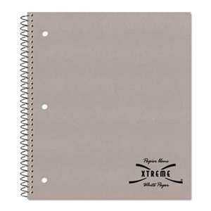 REDIFORM OFFICE PRODUCTS Subject Wirebound Notebook, College/Margin Rule, 11 x 8 7/8, White, 80 Sheets