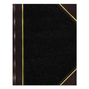 REDIFORM OFFICE PRODUCTS Texthide Record Book, Black/Burgundy, 300 Green Pages, 14 1/4 x 8 3/4