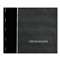 REDIFORM OFFICE PRODUCTS Visitor Register Book, Black Hardcover, 128 Pages, 8 1/2 x 9 7/8