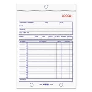 REDIFORM OFFICE PRODUCTS Sales Book, 5 1/2 x 7 7/8, Carbonless Duplicate, 50 Sets/Book