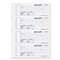 REDIFORM OFFICE PRODUCTS Hardcover Numbered Money Receipt Book, 6 7/8 x 2 3/4, Two-Part, 300 Forms