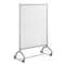 SAFCO PRODUCTS Rumba Full Panel Whiteboard Collaboration Screen, 36 x 54, White/Gray