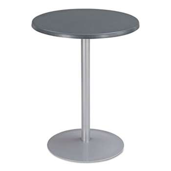 Safco 2491AC Entourage Table Top, Round, 24" Diameter, Anthracite