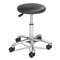 SAFCO PRODUCTS Height Adjustable Lab Stool, 13-1/2 dia. x 21h, Black