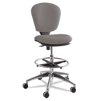 SAFCO PRODUCTS Metro Collection Extended Height Swivel/Tilt Chair, Gray Fabric