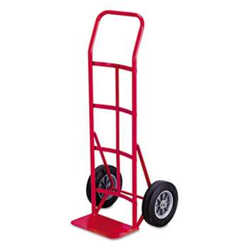 SAFCO PRODUCTS Two-Wheel Steel Hand Truck, 500lb Capacity, 18 x 44, Red