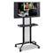 SAFCO PRODUCTS Impromptu Flat Panel TV Cart, 38w x 20d x 65-1/2h, Black