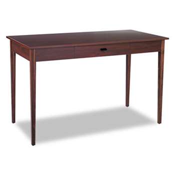 SAFCO PRODUCTS Apres Table Desk, 48w x 24d x 30h, Mahogany