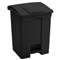 SAFCO PRODUCTS Large Capacity Plastic Step-On Receptacle, 23gal, Black