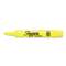 SANFORD Accent Tank Style Highlighter, Chisel Tip, Fluorescent Yellow, 36/Box