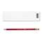 SANFORD Col-Erase Pencil w/Eraser, Carmine Red Lead/Barrel, Dozen