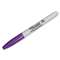 SANFORD Fine Point Permanent Marker, Purple, Dozen