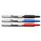 SANFORD Retractable Permanent Markers, Fine Point, Assorted, 3/Set