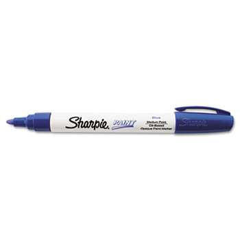 SANFORD Permanent Paint Marker, Medium Point, Blue