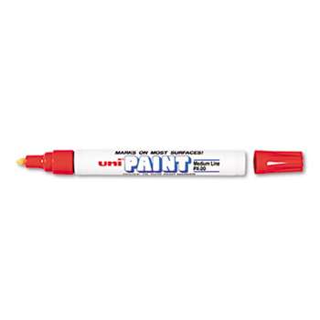 SANFORD uni-Paint Marker, Medium Point, Red