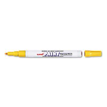 SANFORD uni-Paint Marker, Fine Point, Yellow