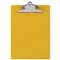 SAUNDERS MFG. CO., INC. Recycled Plastic Clipboards, 1" Clip Cap, 8 1/2 x 12 Sheets, Yellow