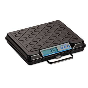SALTER BRECKNELL Portable Electronic Utility Bench Scale, 250lb Capacity, 12 x 10 Platform