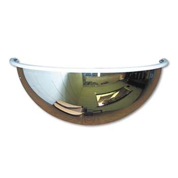 SEE ALL INDUSTRIES, INC. Half-Dome Convex Security Mirror, 18" dia.