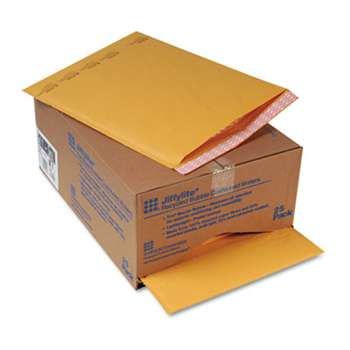 ANLE PAPER/SEALED AIR CORP. Jiffylite Self-Seal Mailer, Side Seam, #7, 14 1/4 x 20, Golden Brown, 25/Carton