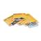 ANLE PAPER/SEALED AIR CORP. Jiffylite Self-Seal Mailer, Contemporary Seam, 4 x 8, Golden Yellow