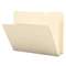 SMEAD MANUFACTURING CO. Tear/Moisture-Resist Poly File Folders, 1/3 Cut Top Tab, Letter, Manila, 12/Pack