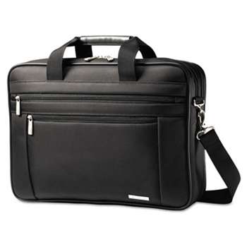 SAMSONITE CORP/LUGGAGE DIV Classic Perfect Fit Laptop Case, 16 1/2 x 4 1/2 x 12, Nylon, Black