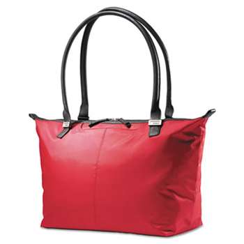 SAMSONITE CORP/LUGGAGE DIV Jordyn Ladies Laptop Bag, 21 1/4 x 7 1/2 x 12, Nylon Red