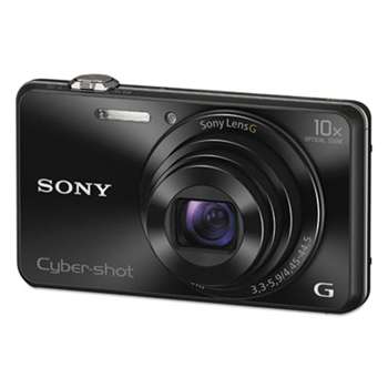 SONY ELECTRONICS, INC. DSC-WX220/B Compact Point and Shoot Digital Still Camera, Black