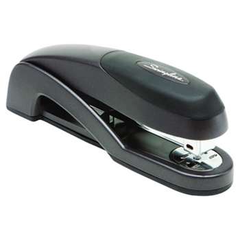 ACCO BRANDS, INC. Optima Full Strip Desk Stapler, 25-Sheet Capacity, Graphite Black