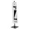 TATCO Wet Umbrella Bag Stand, Powder Coated Steel, 10w x 10d x 40h, Black