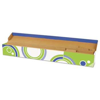 TREND ENTERPRISES, INC. File 'n Save System Trimmer Storage Box, 39-1/2 x 5 x 5, Bright Stars Design