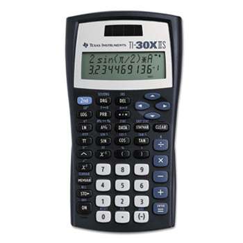 TEXAS INSTRUMENTS TI-30X IIS Scientific Calculator, 10-Digit LCD