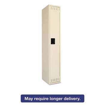 TENNSCO Single Tier Locker, 12w x 18d x 72h, Sand