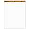 TOPS BUSINESS FORMS Easel Pads, Unruled, 27 x 34, White, 50 Sheets, 2 Pads/Pack