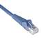 TRIPPLITE CAT6 Snagless Molded Patch Cable, 7 ft, Blue