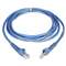 TRIPPLITE CAT6 Snagless Molded Patch Cable, 14 ft, Blue