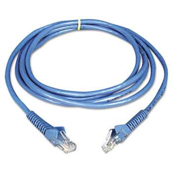 TRIPPLITE CAT6 Snagless Molded Patch Cable, 14 ft, Blue